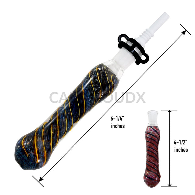 10Mm Spiral Color Art Dicro Honey Straw Nectar Collector