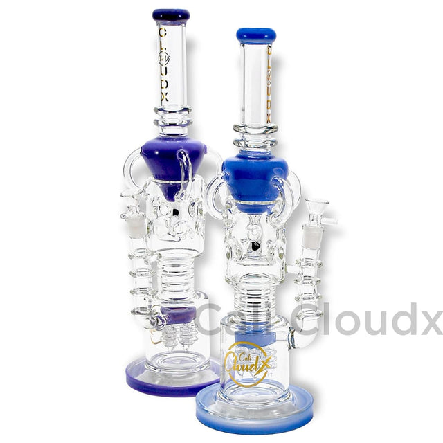 17 Jumbo Cone Recycle Water Pipe By Cali Cloudx Glass Waterpipe