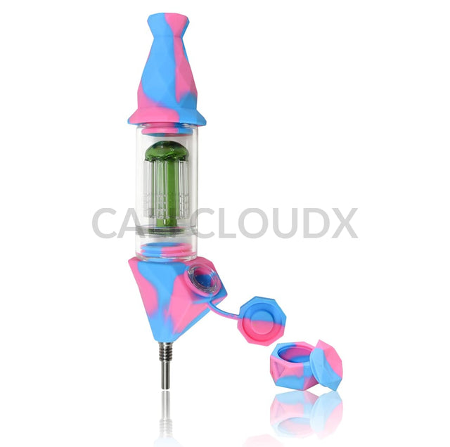 2 In 1 Silicone Tree Nectar Collector And Bubbler