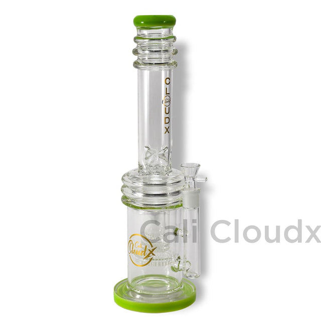 20 Jumbo Ring Heavy Honeycomb Water Pipe By Cali Cloudx Glass Waterpipe