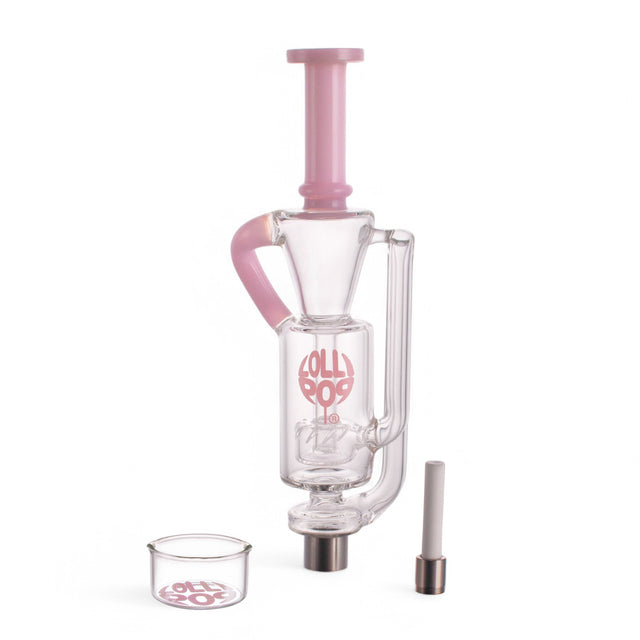 LOLLIPOP Recycler Glass Premium Dab Straw Kit