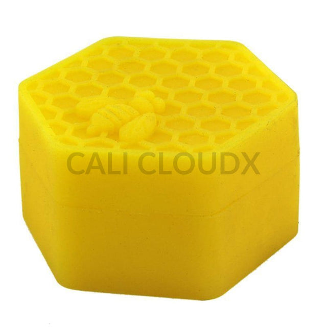 26 ml Hexagon Honeybee Silicone Jar - Cali Cloudx Inc