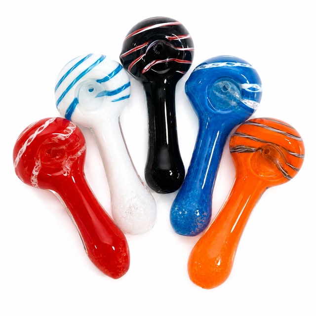 3" Swril Head Hand Pipe
