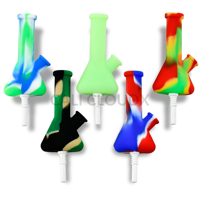 4.5 Mini Beaker Honey Straw- Pack Of 6