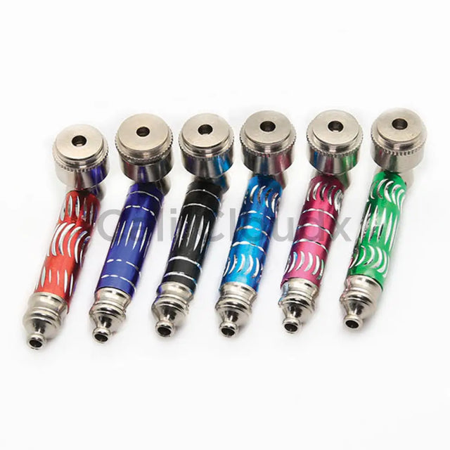 4 Diamond Cut Metal Pipe (6Pcs / $2Ea. )