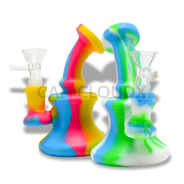 5 Mini Silicone Water Pipe