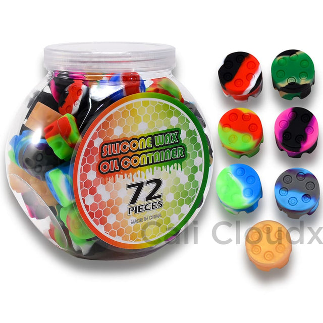 5 Ml Silicone Bullet Carving Container- 72 Count