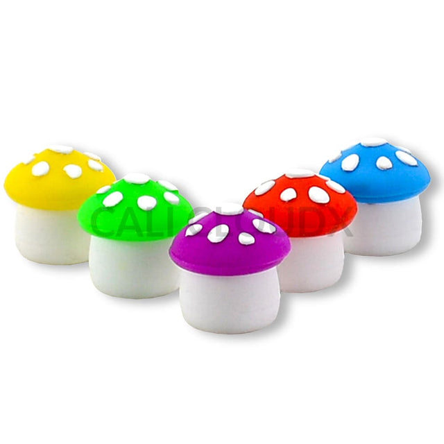 5 Ml Silicone Mushroom Container- 72 Count