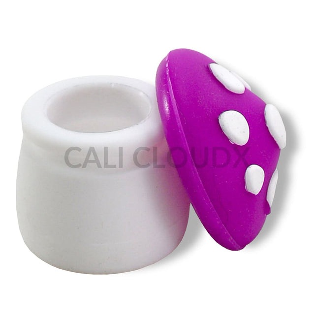 5 Ml Silicone Mushroom Container- 72 Count