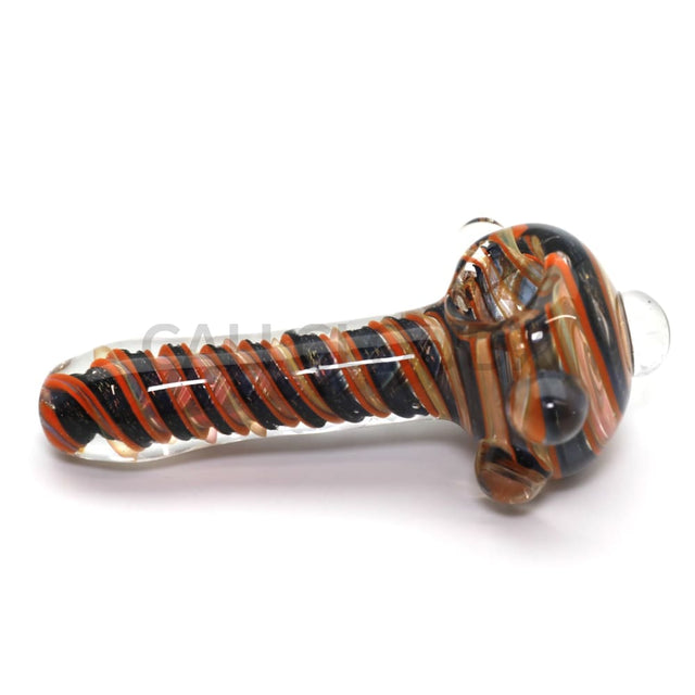 5 Premium Spiral Body & Bubbled Top Hand Pipe