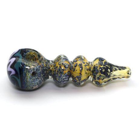 5 Premium Zig Zag Frit And Pattern Top Hand Pipe