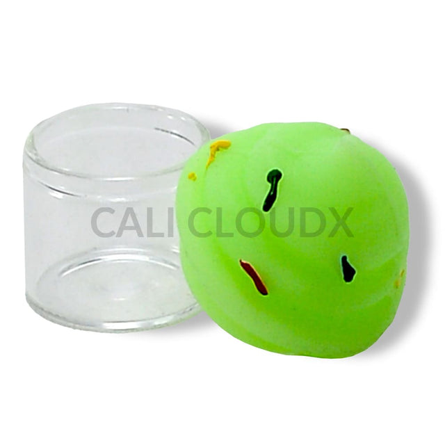 5Ml Glass Container W Silicone Ice Cream Lid- 72 Count