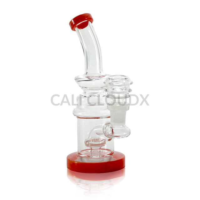 7’’ Beaker Mini Glass Waterpipe | Rigs Orange