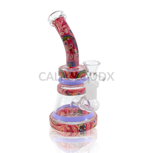 7’ Mini Printed Ring Water Pipe | Rigs