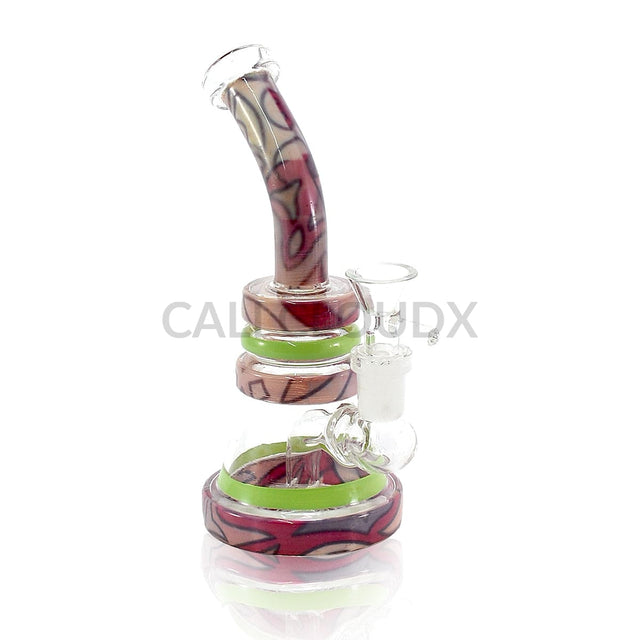 7’ Mini Printed Ring Water Pipe | Rigs