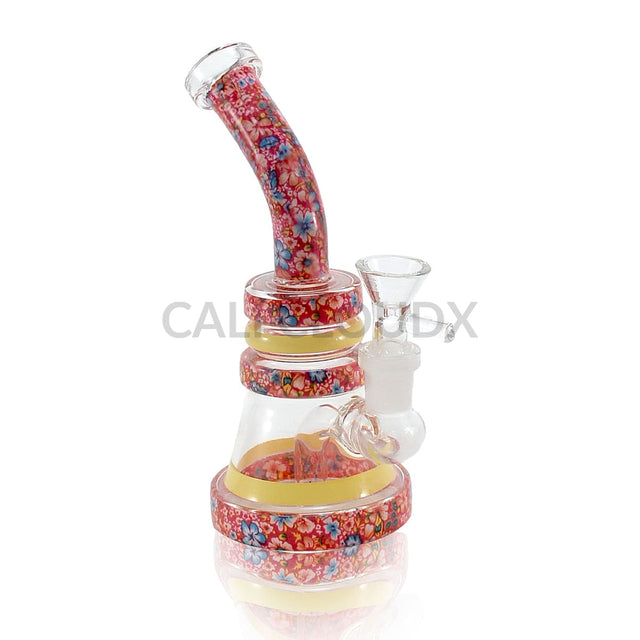 7’ Mini Printed Ring Water Pipe | Rigs