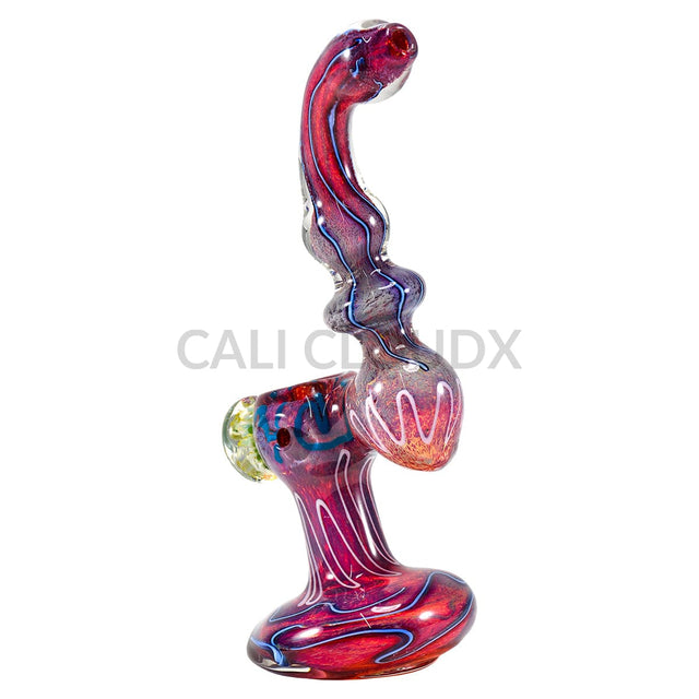7 Thin Spiral Design Bubbler