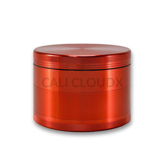 78Mm Round Aluminum Grinder Red