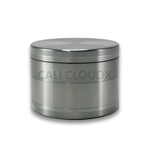 78Mm Round Aluminum Grinder Silver