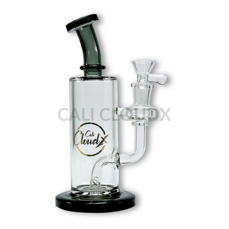 8 Color Handle Clear Body Water Pipe By Cali Cloudx Glass