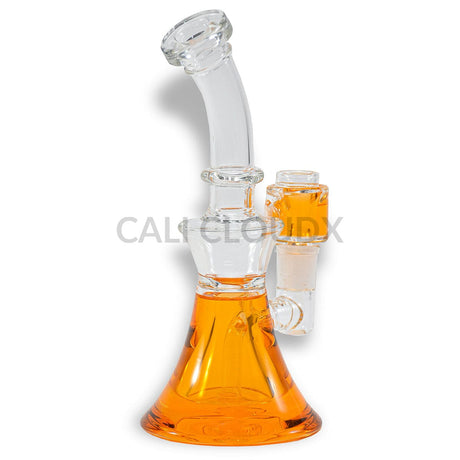 9 Freezable Liquid Curved Water-Pipe Glass Waterpipe