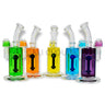 9 Freezable Liquid Water-Pipe W Color Stem Glass Waterpipe