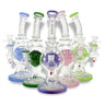 9’ Slime Color Recycler Dome Waterpipe Assorted Colors