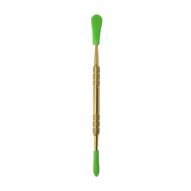 5" Metal Dabber Gold With Silicone Cover (50pcs/$0.75ea)