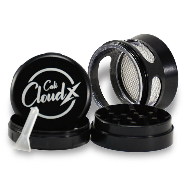 Cali Cloudx Small Grinder With Glass Window (2 Sizes)