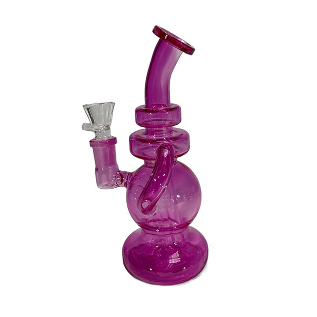 7" Round Inline Mini Water Pipe | Rig
