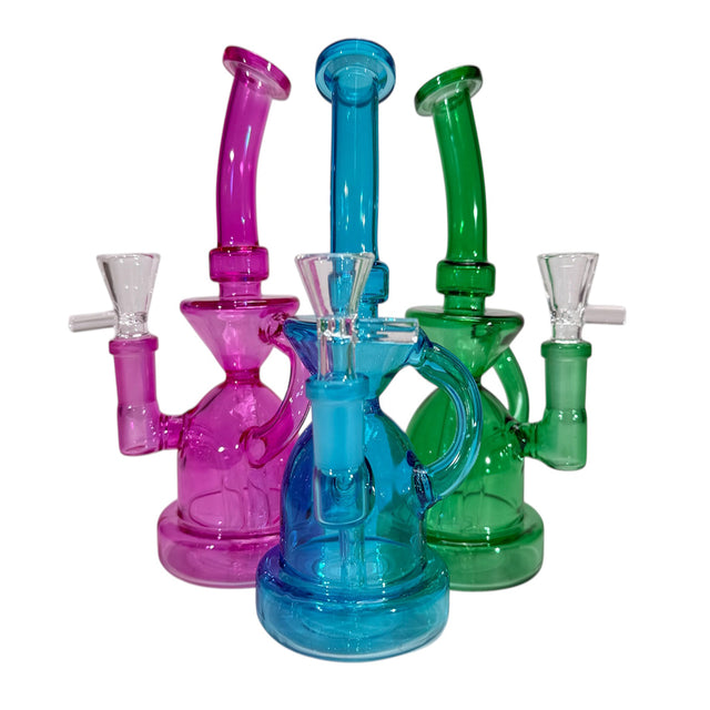 7" Dome Inline Mini Water Pipe | Rig