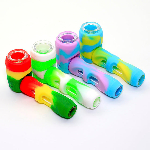 4 Glass & Silicone Handpipe