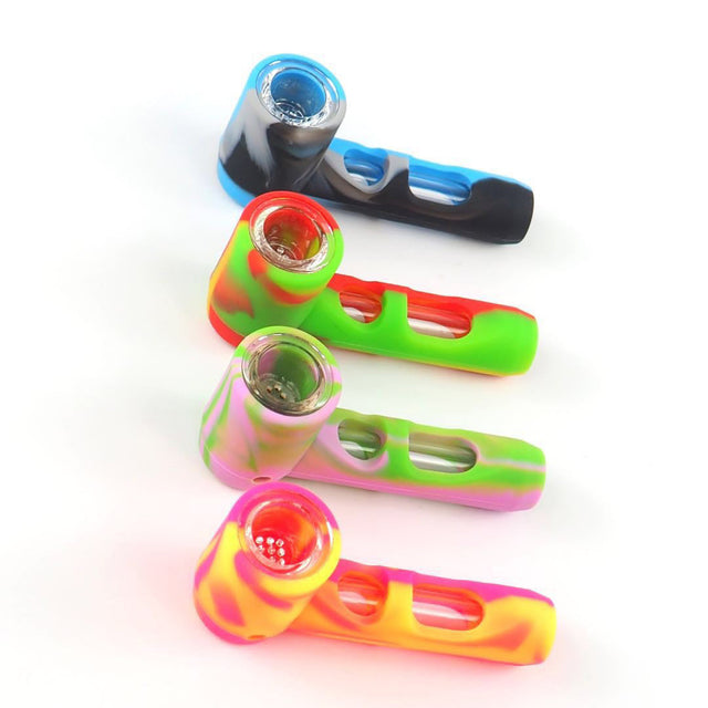 4 Glass & Silicone Handpipe
