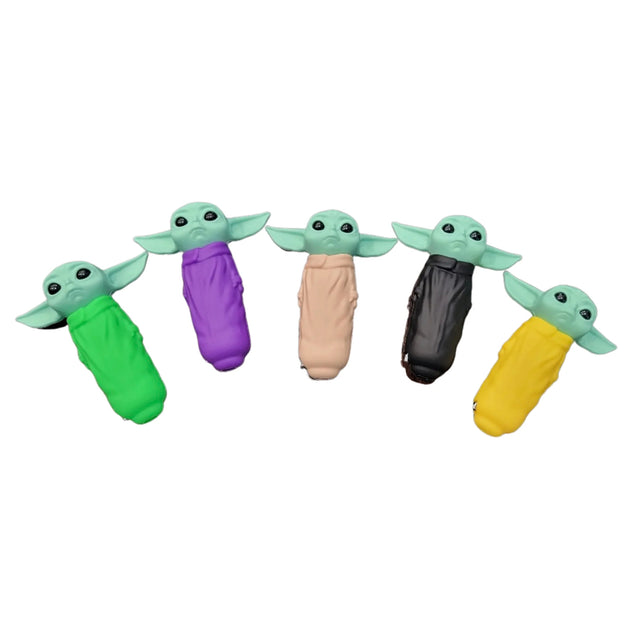 4.5" Silicone Mini Alien Character Hand Pipe