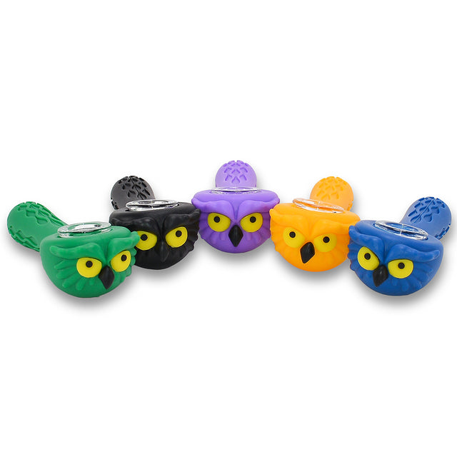 3.5'' Silicone Angry Bird Hand Pipe