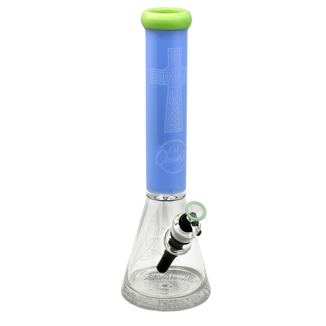 15 Engraved Design 9Mm Base Beaker By Cali Cloudx