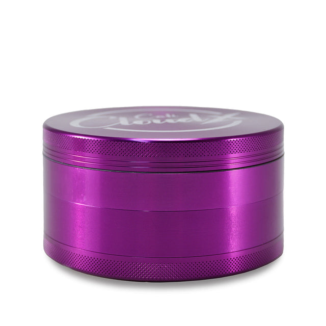 100Mm Round Cali Cloudx Aluminum Grinder Purple