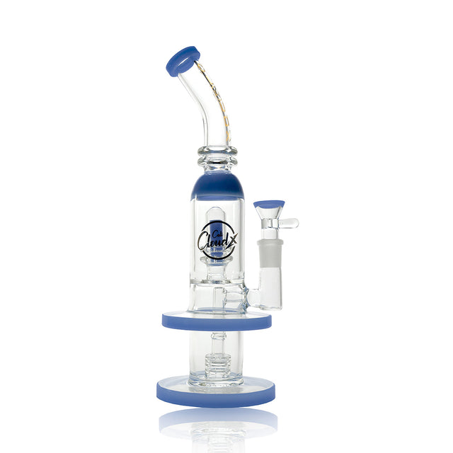 14’ Round Handle Premium Waterpipe Blue