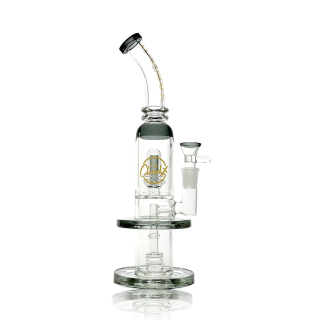14’ Round Handle Premium Waterpipe Black