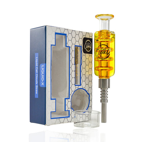 Freezable Color Liquid Nectar Collector Gold