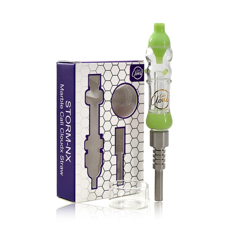 Mini Marble Nectar Collector - Color Milky Green
