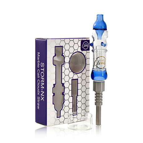 Mini Marble Nectar Collector - Color Blue