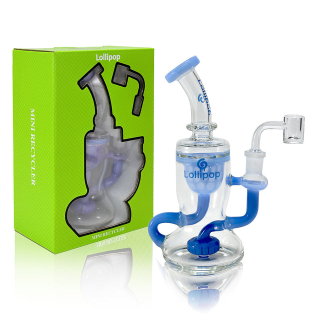 Lollipop Mini Recycler Rig - Sold By Cali Cloudx