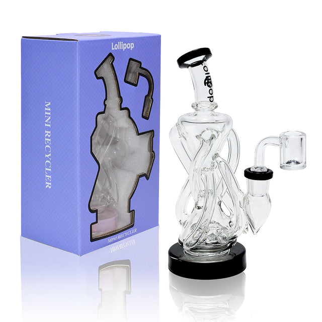 Lollipop Mini Recycler Rig - Sold By Cali Cloudx