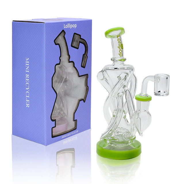 Lollipop Mini Recycler Rig - Sold By Cali Cloudx