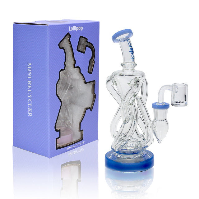 Lollipop Mini Recycler Rig - Sold By Cali Cloudx