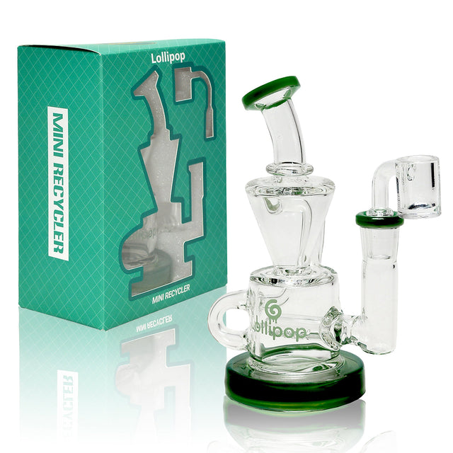 Lollipop Mini Recycler Rig - Sold By Cali Cloudx