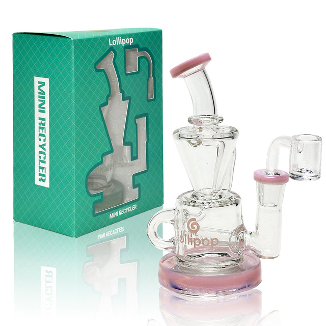 Lollipop Mini Recycler Rig - Sold By Cali Cloudx
