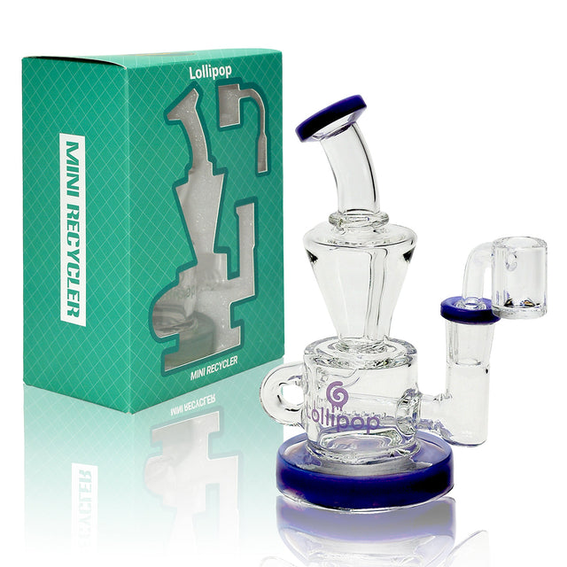 Lollipop Mini Recycler Rig - Sold By Cali Cloudx