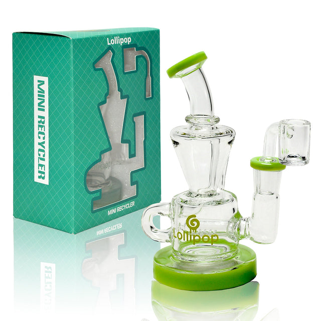 Lollipop Mini Recycler Rig - Sold By Cali Cloudx